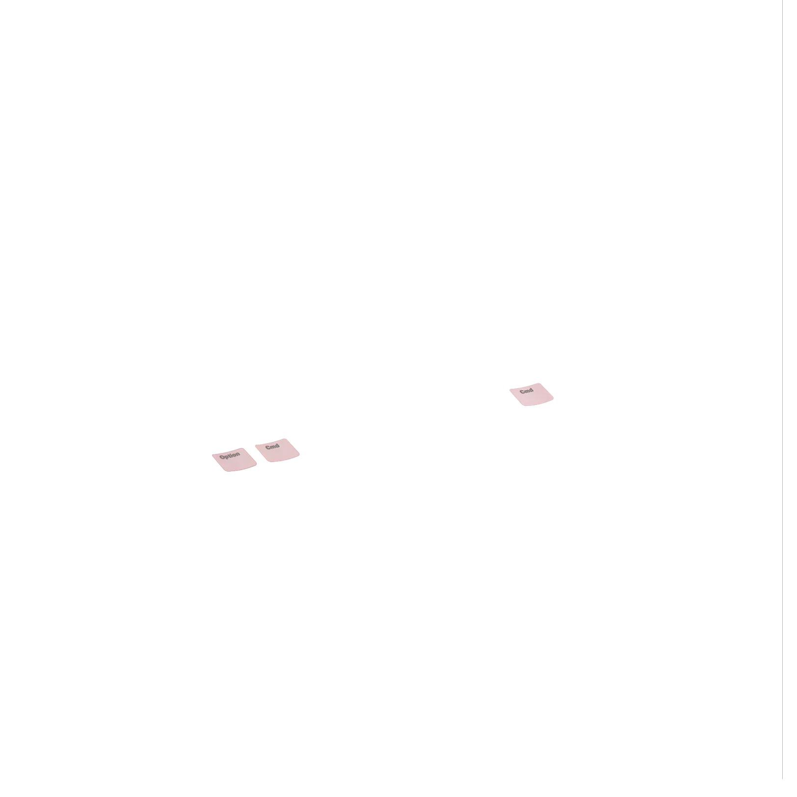 Custom Keycaps for Mechanical Keyboards - Potion Pink Cherry MX Switches - Perfect for Gaming, Typing & Office Work