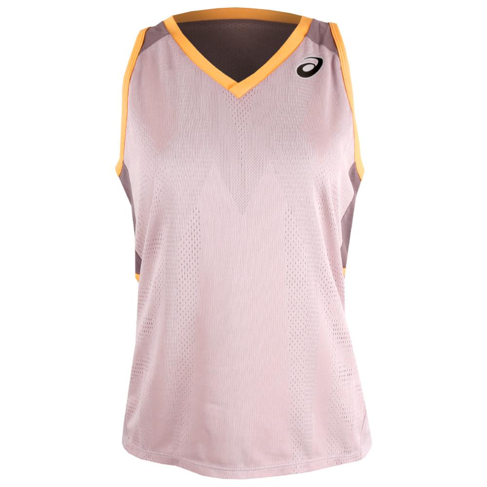 ASICS Women's Match ActiBreeze Tank Top - Breathable Quick-Dry Workout Shirt for Running, Yoga & Gym - Watershed Rose Color