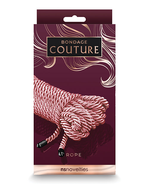 Rose Gold Bondage Rope - Premium BDSM Restraint for Couples Play, Sensual Bondage, and Bedroom Accessories - Perfect for Romantic Nights and Adult Roleplay