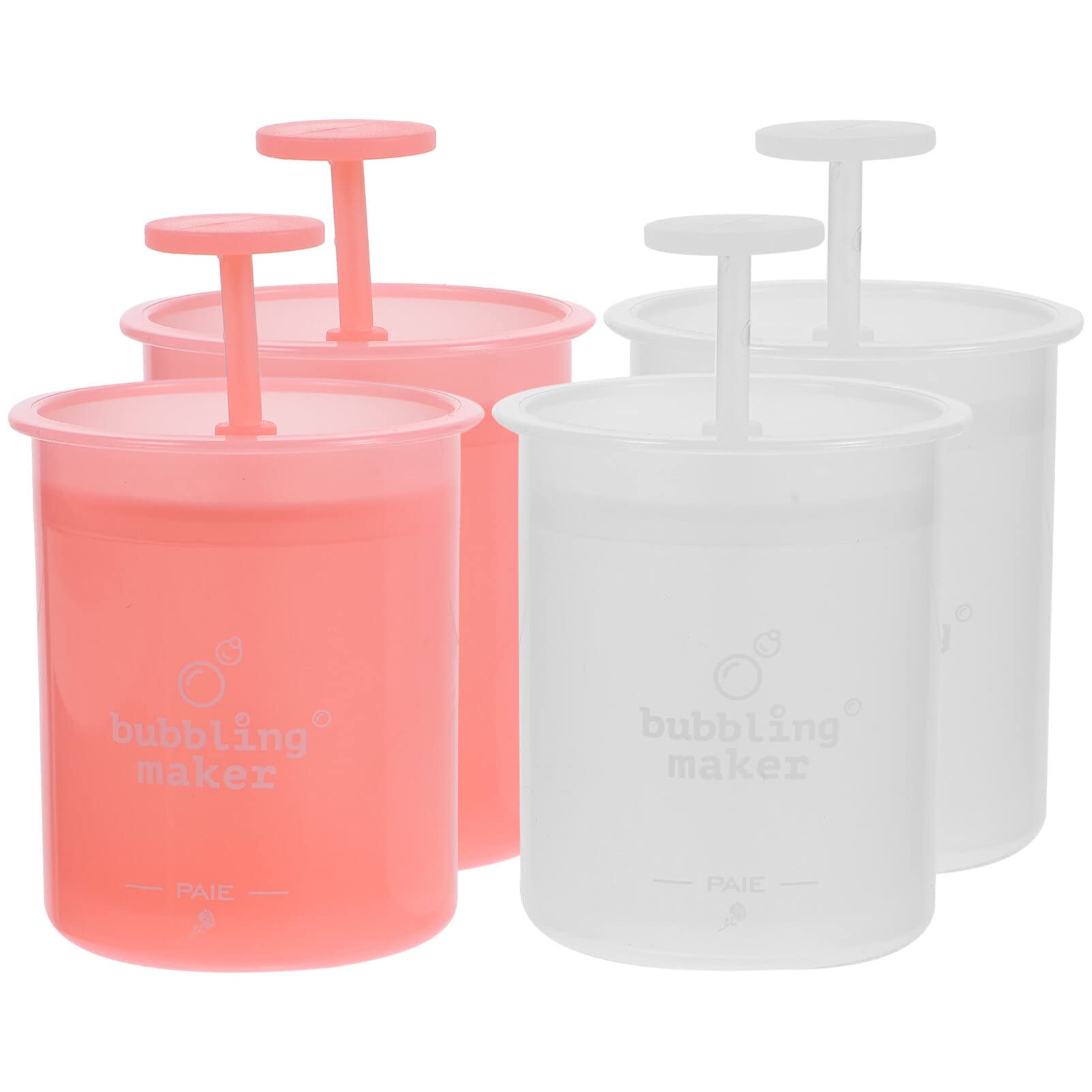 FRCOLOR 4-Piece Facial Cleanser Foam Maker Set - Travel Foaming Bottle & Bubble Cup for Gentle Face Washing | Perfect for Daily Skincare Routine & On-the-Go Use