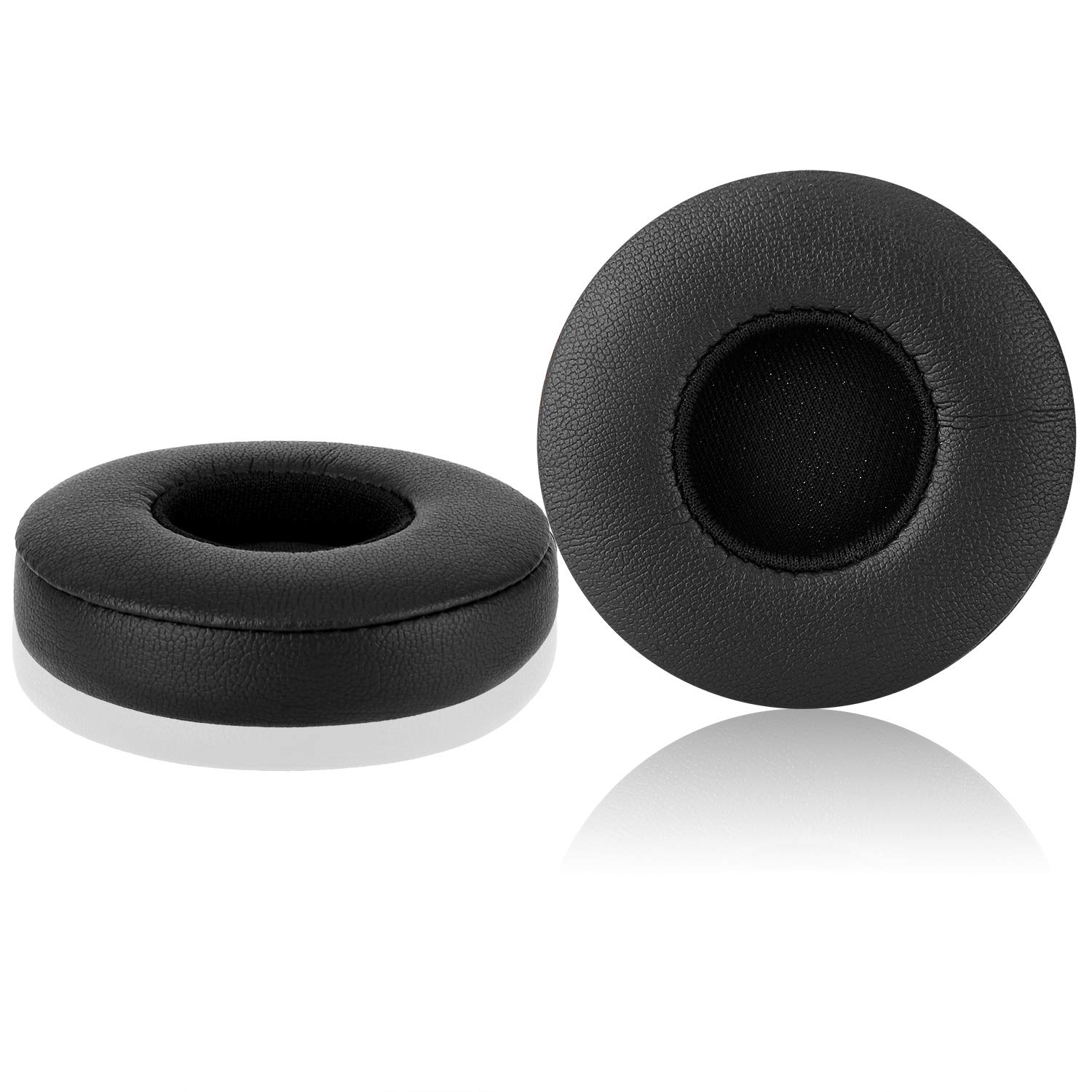 JARMOR Replacement Protein Leather & Memory Foam Ear Cushion Pads for Beats EP Wired On-Ear Headphones by Dr. Dre - Premium Comfort Upgrade for Music Lovers, Gamers & Office Workers (Black)