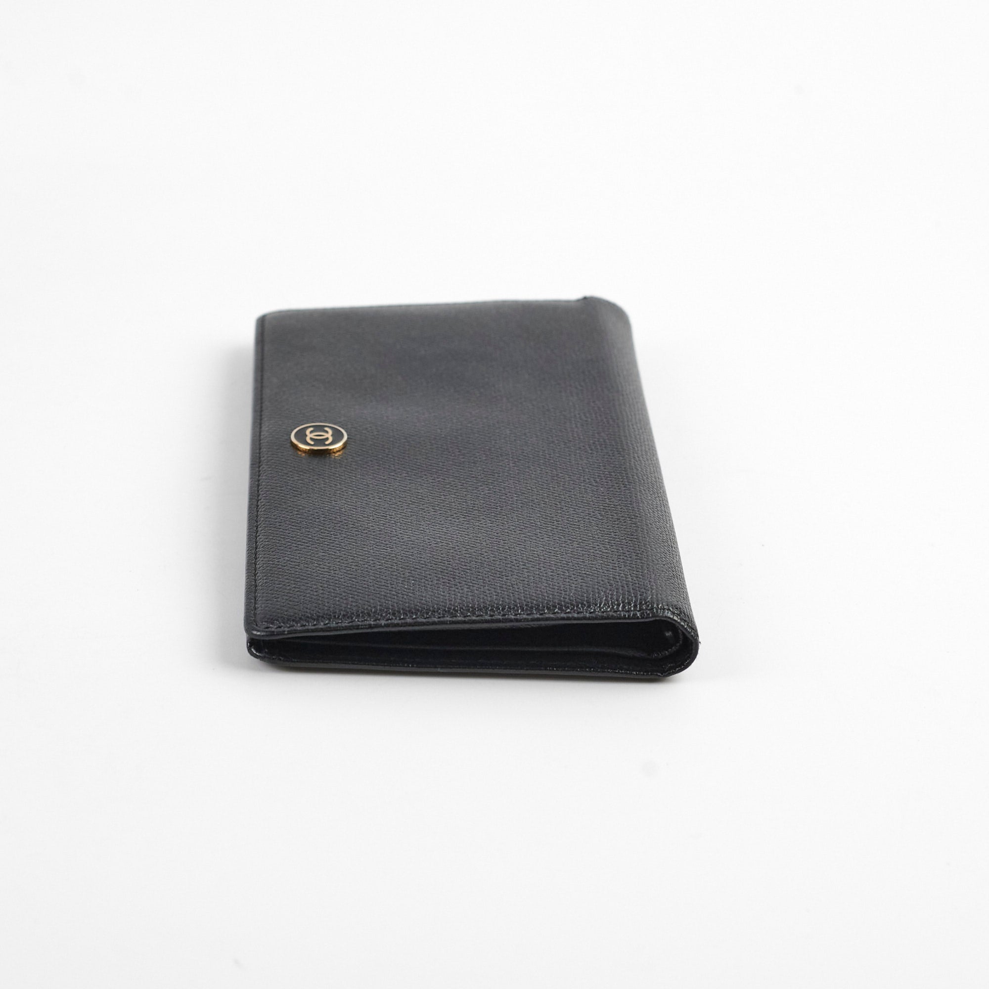 Chanel Black Long Wallet for Women | Genuine Leather Luxury Wallet | Perfect for Everyday Use & Special Occasions