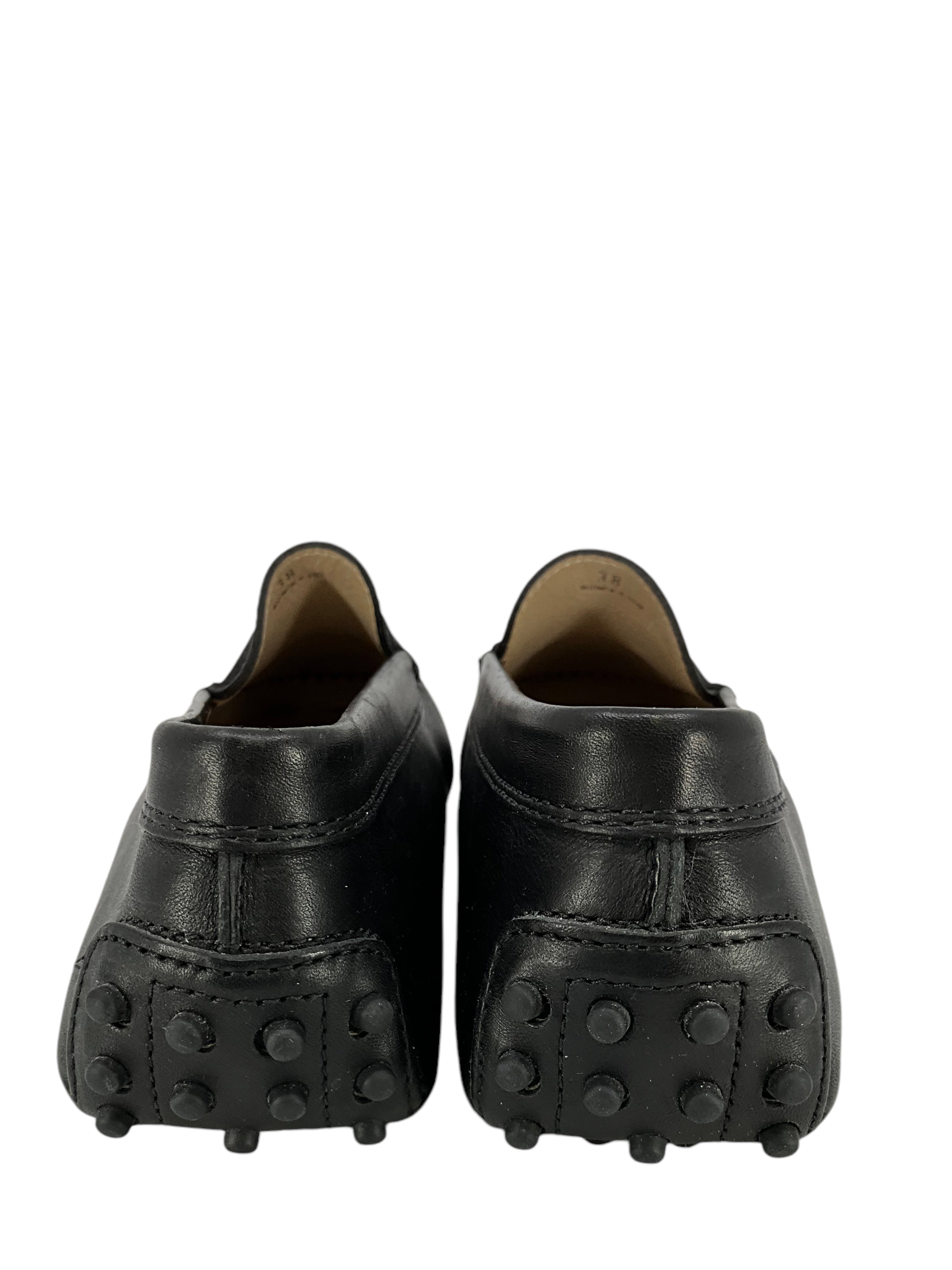 Tod's Men's Smooth Leather Driving Loafers - Size 8 US - Comfortable Slip-On Shoes for Casual Wear & Business Travel