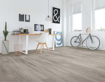 Coretec One Plus Deep Lake Oak 6x48 Waterproof Luxury Vinyl Plank Flooring - Perfect for Living Rooms, Kitchens & Basements