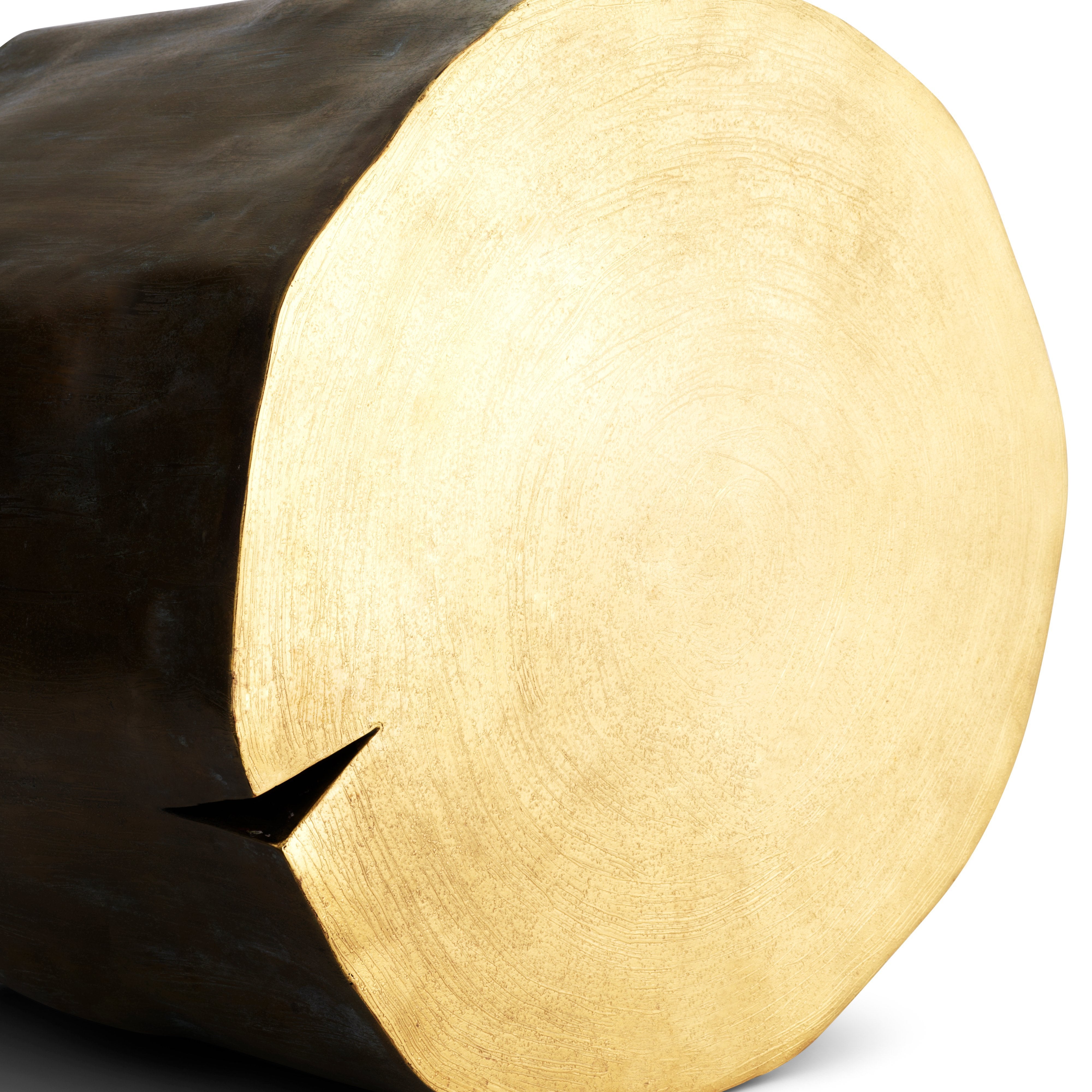 Handcrafted Wooden Etched Stool - Unique Boho Home Decor Accent Piece for Living Room, Bedroom or Patio