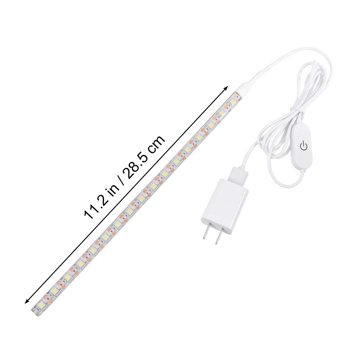 USB LED Light Strip - Flexible Closet Lighting Bar with Dimming, Rope Light Kit for Home, Bedroom, Under Cabinet & DIY Decoration
