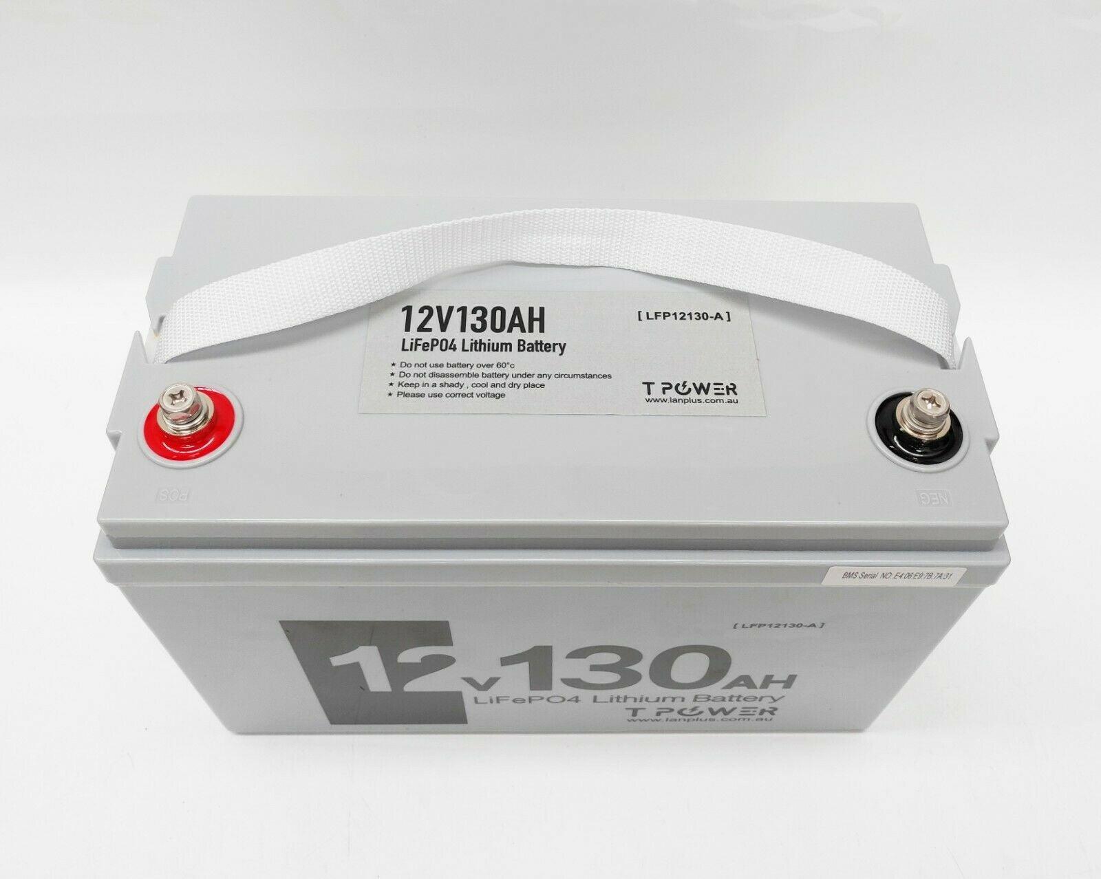 Lanplus 12V 100Ah LiFePO4 Lithium Deep Cycle Battery - Solar Power, RV, Marine, Off-Grid Applications - Perfect for Solar Systems, 4WD Caravans & Camping Adventures