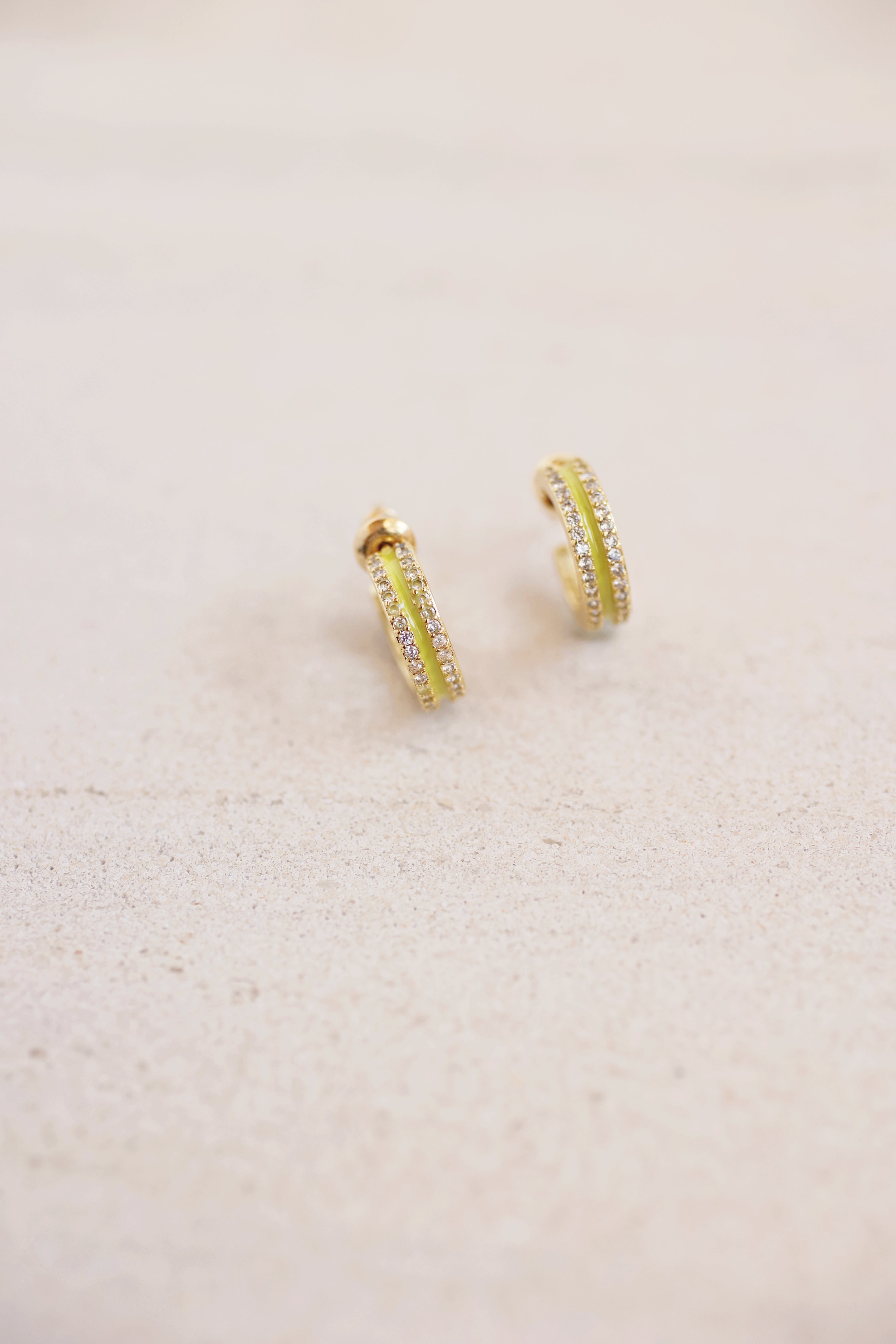 Sunshine Huggie Earrings - Gold Hoop Earrings for Women, Minimalist Huggie Hoops for Everyday Wear, Perfect for Work, Parties & Gifting