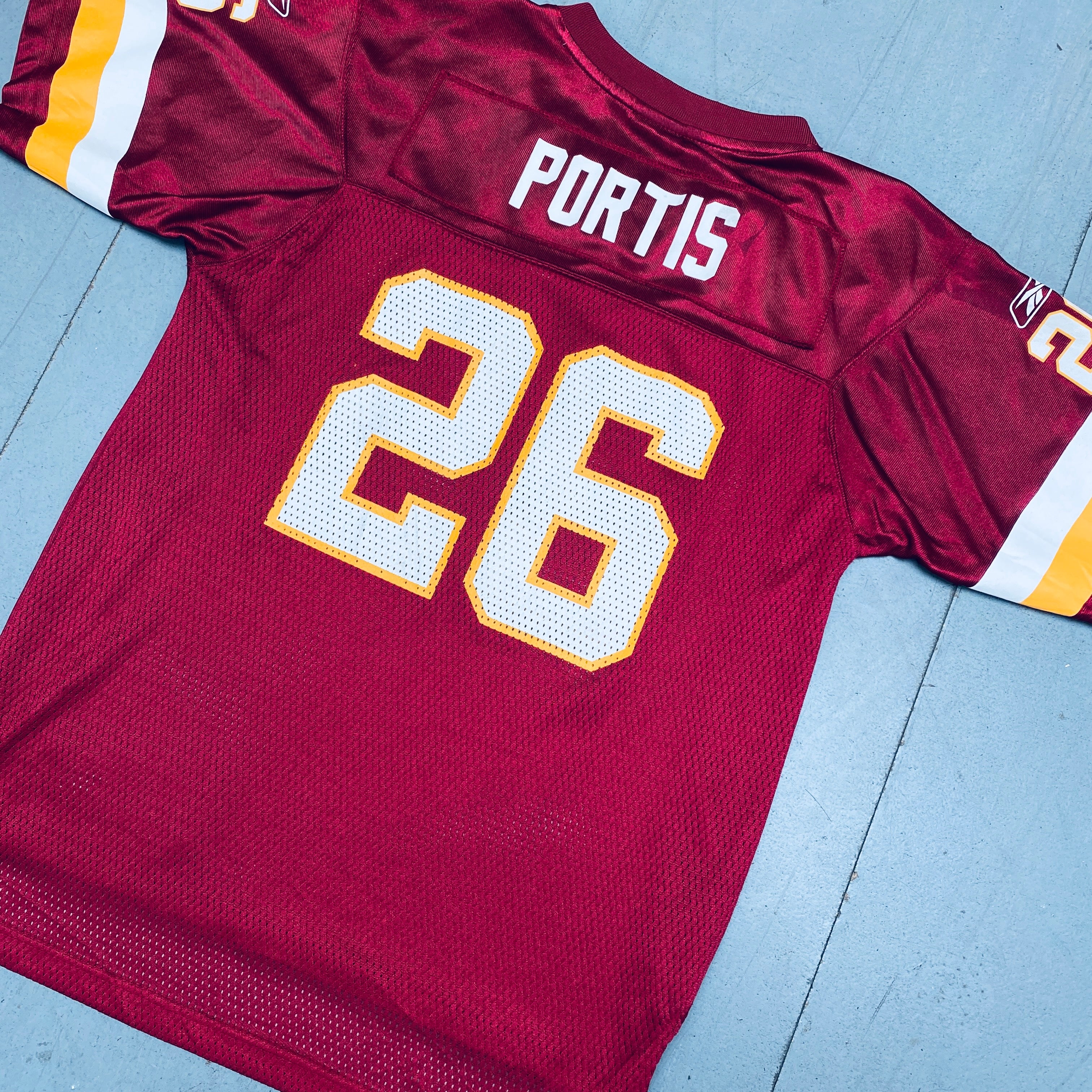 Washington Redskins Clinton Portis NFL Jersey 2008-2009 Season - Authentic Replica Football Shirt for Fans & Collectors - Perfect for Game Day, Tailgating & Sports Memorabilia Display