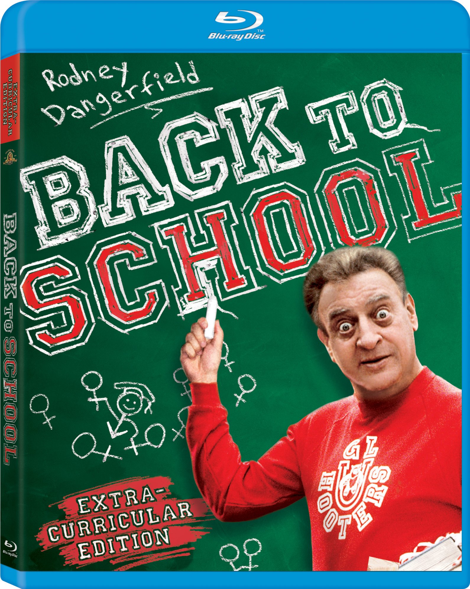 Back To School (1986) Blu-ray - Classic Comedy Movie with Rodney Dangerfield - Perfect for Movie Nights, College Humor Fans & 80s Film Collectors