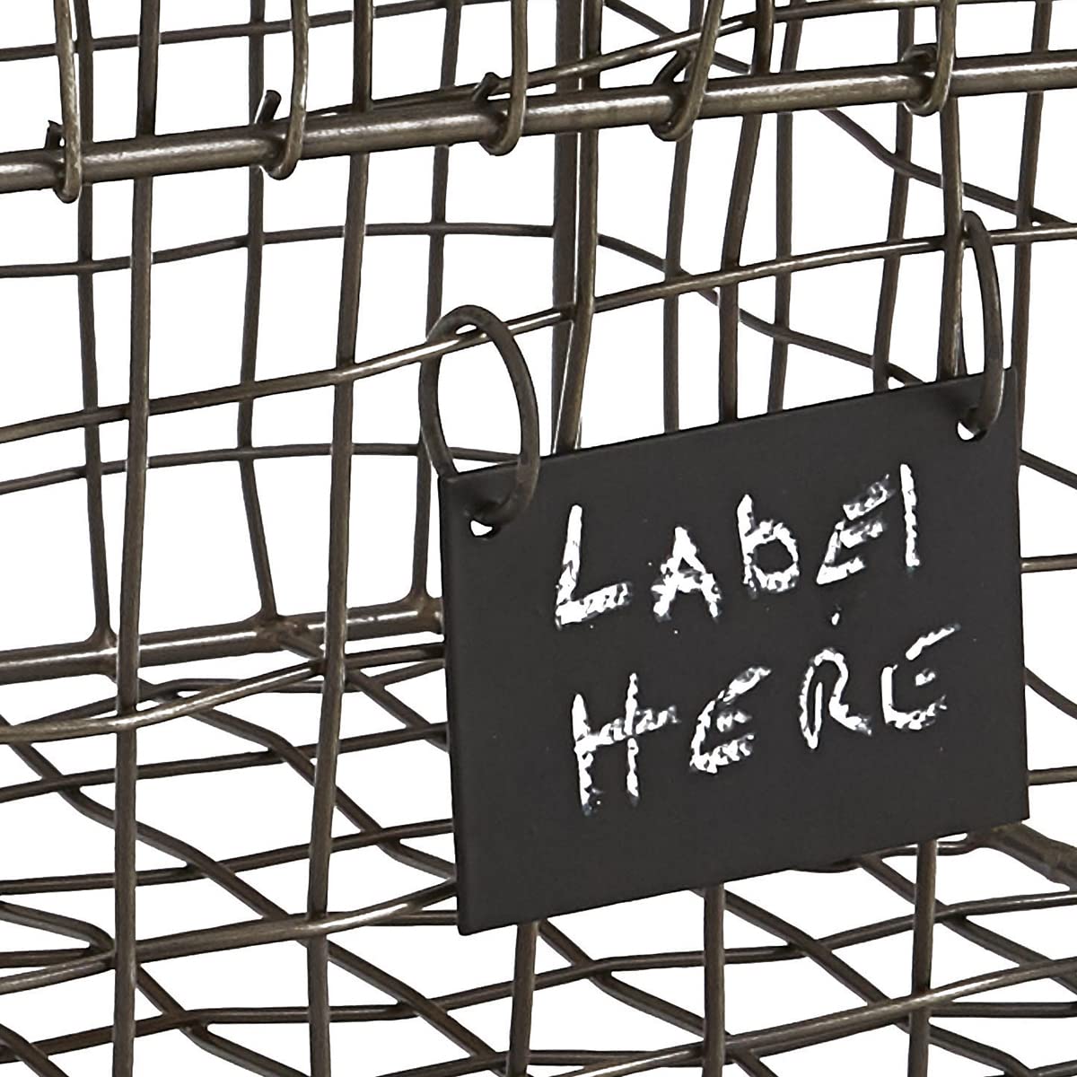 Park Designs Wire Baskets with Chalkboard Labels - Set of 3 Storage Baskets for Kitchen, Bathroom & Office Organization