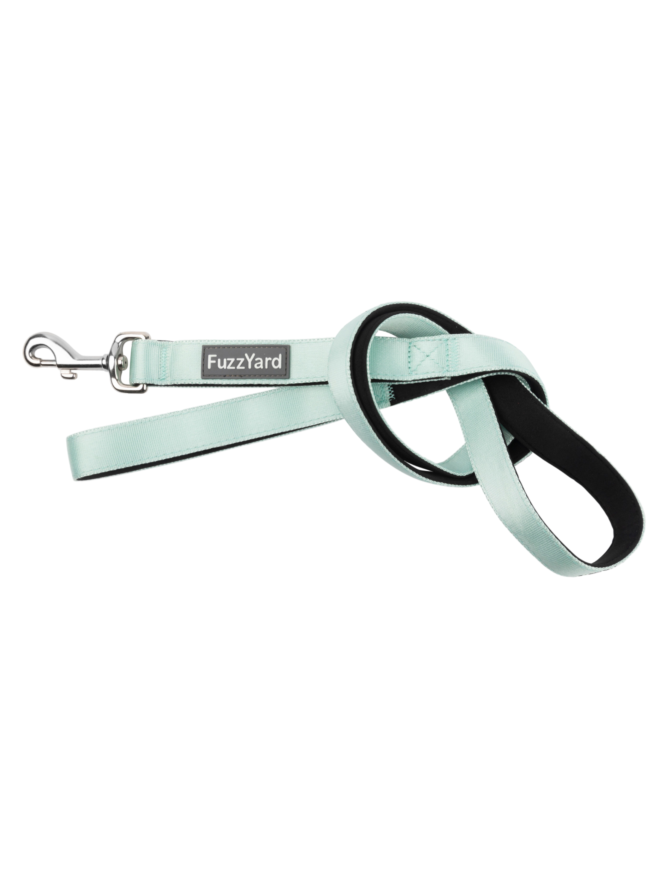 Premium FuzzYard Dog Leash - Mint Green, 2 Sizes (5ft & 8ft) for Walking, Training & Outdoor Adventures - Durable & Comfortable Pet Accessory