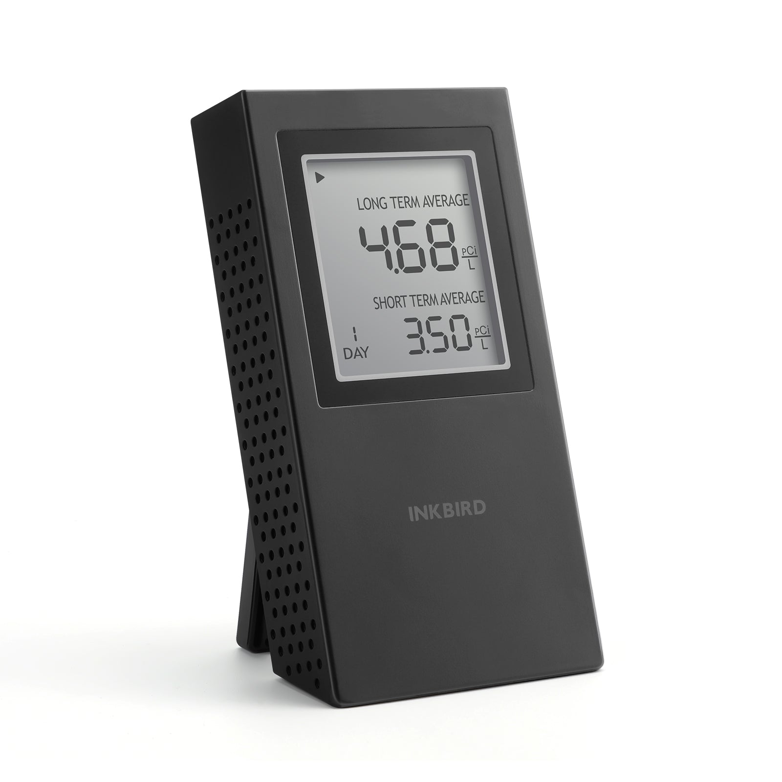Radon Detector INK RD1 - Digital Radon Gas Monitor for Home & Office Safety - Continuous Air Quality Testing for Basements, Bedrooms & Workplaces