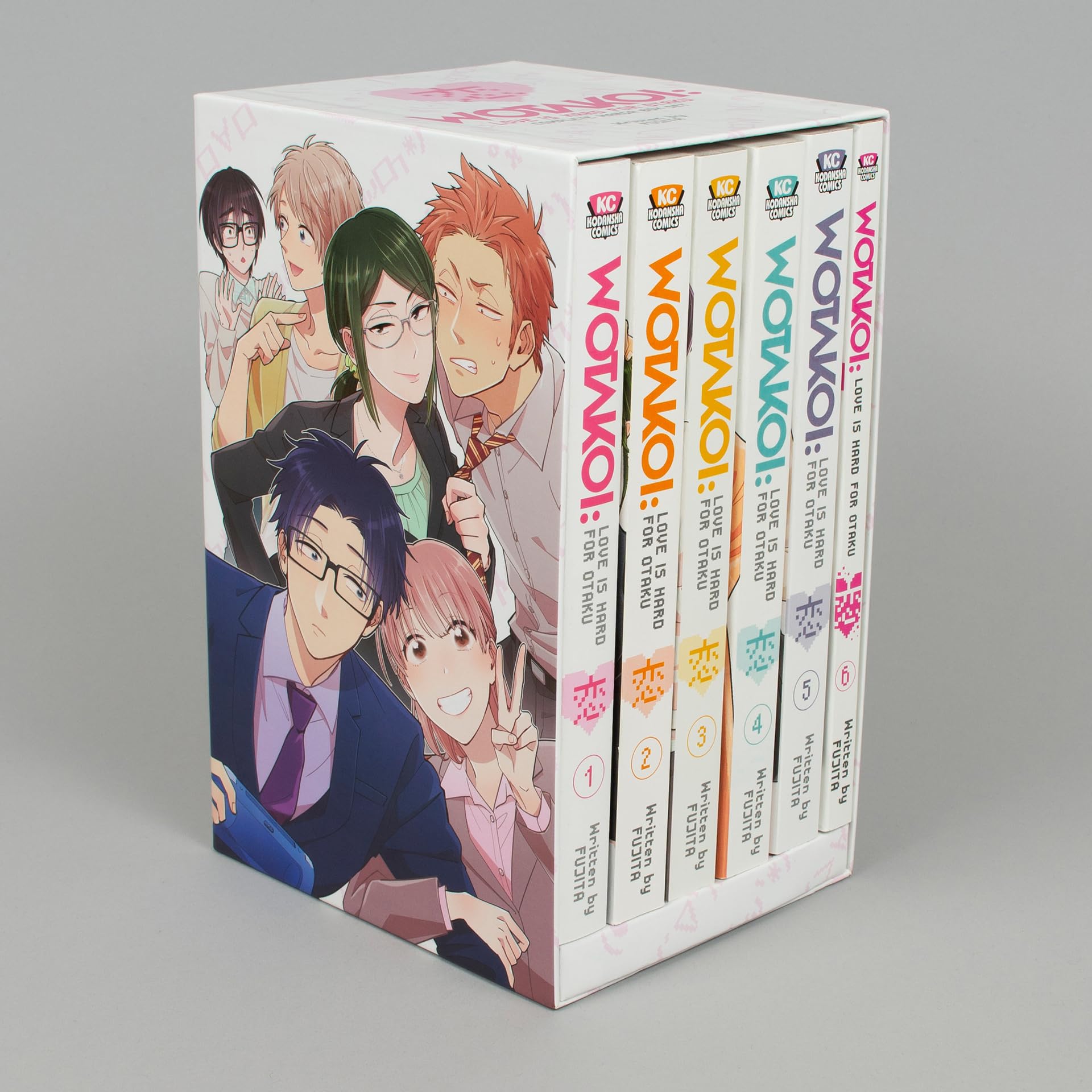 Wotakoi: Love Is Hard for Otaku Complete Manga Box Set | Japanese Romance Comic Collection | Perfect Gift for Anime Fans & Otaku Culture Enthusiasts | Great for Cosplay Inspiration & Manga Lovers