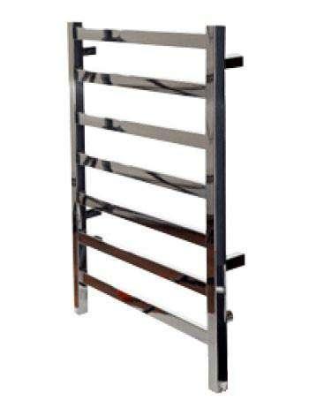 Kontour Square Plug-In or Hardwired Towel Warmer - 24W x 27H - Perfect for Bathroom, Spa & Luxury Home Heating