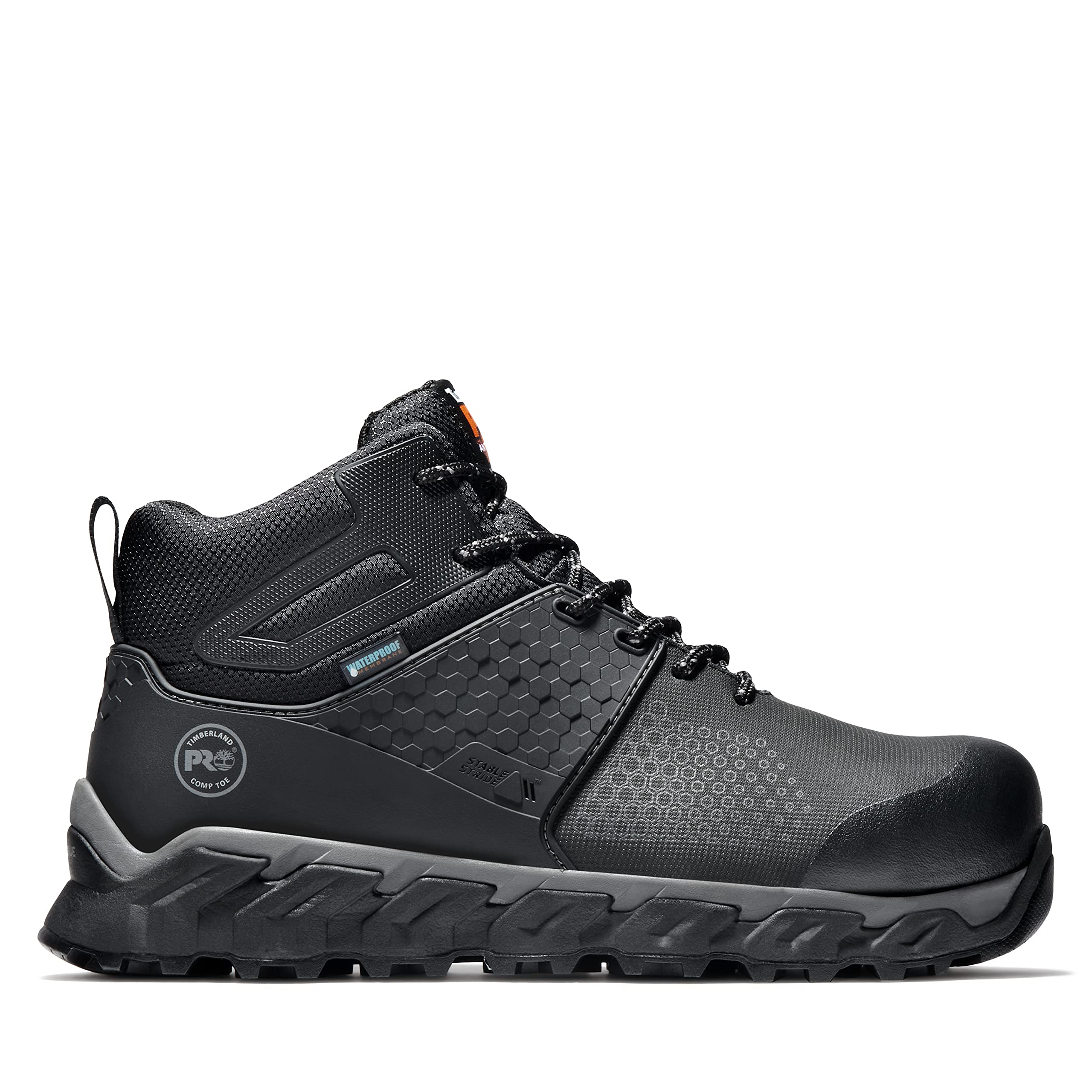 Timberland PRO Men's Ridgework Composite Safety Toe Waterproof Work Boots - Industrial Hiking Shoes for Construction, Outdoor & Heavy Duty Work