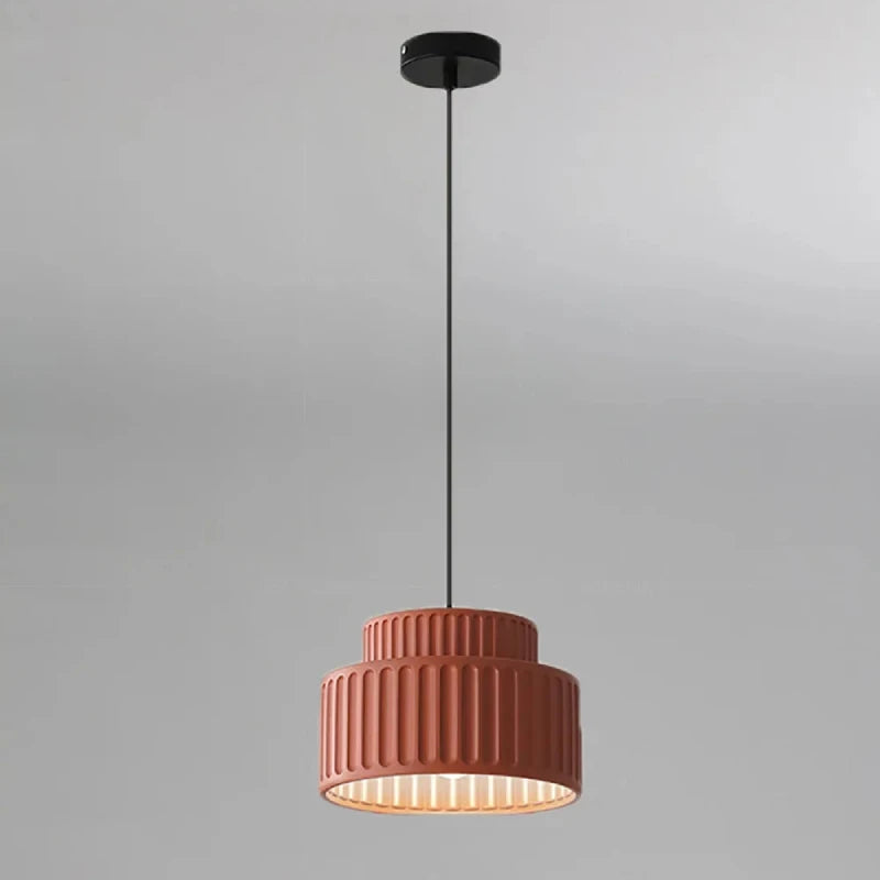 Batiste Rigged Texture LED Pendant Light - Modern Industrial Ceiling Lighting for Kitchen Island, Dining Room & Bedroom