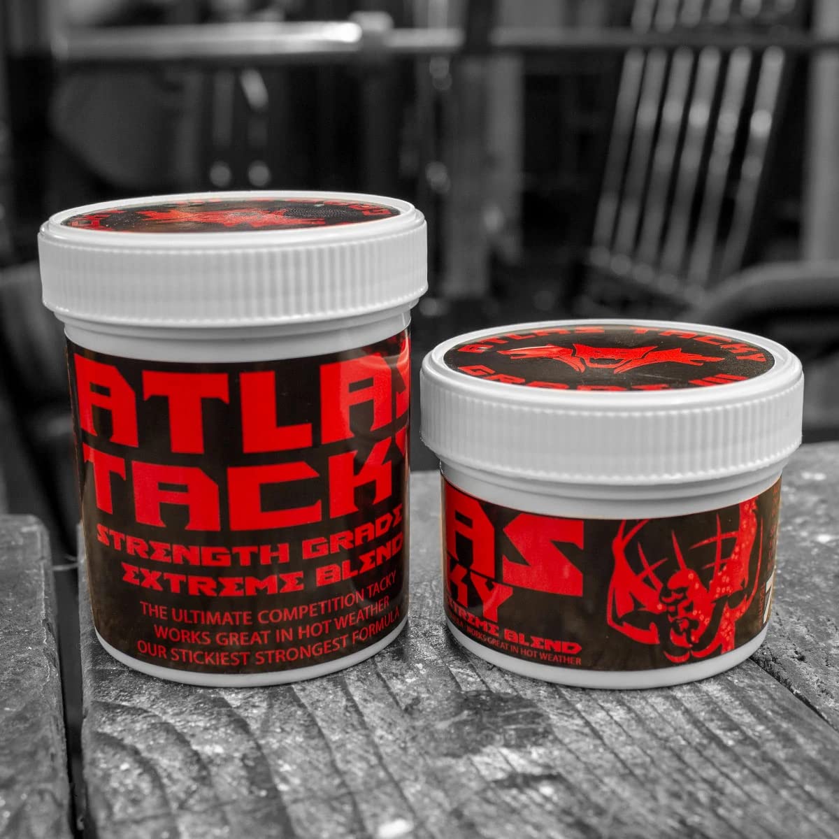 CERBERUS Strength Atlas Tacky Grade III Extreme Blend (5oz/150ml) - Premium Grip Enhancer for Weightlifting, Powerlifting & Rock Climbing - Enhances Performance & Prevents Slipping During Intense Workouts