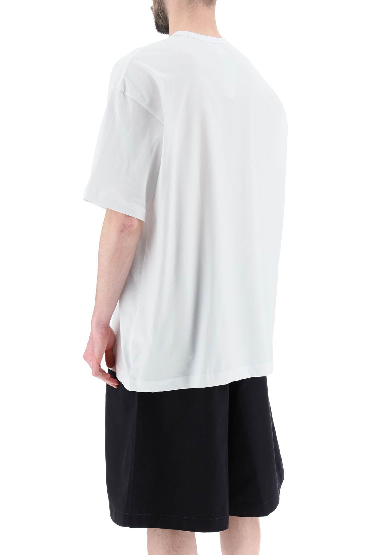 Comme des Garcons Oversized T-Shirt with Logo Print - Stylish Streetwear for Men & Women - Perfect for Casual Outfits, Layering, and Urban Fashion