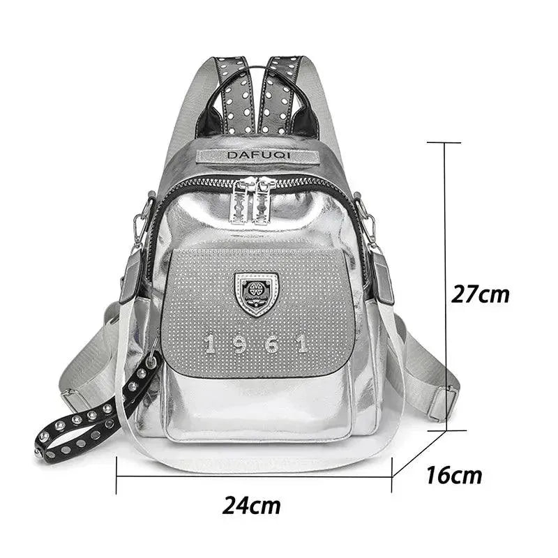 Premium Genuine Leather Backpack for Women - Stylish & Durable Travel Laptop Bag - Perfect for Work, College & Everyday Use