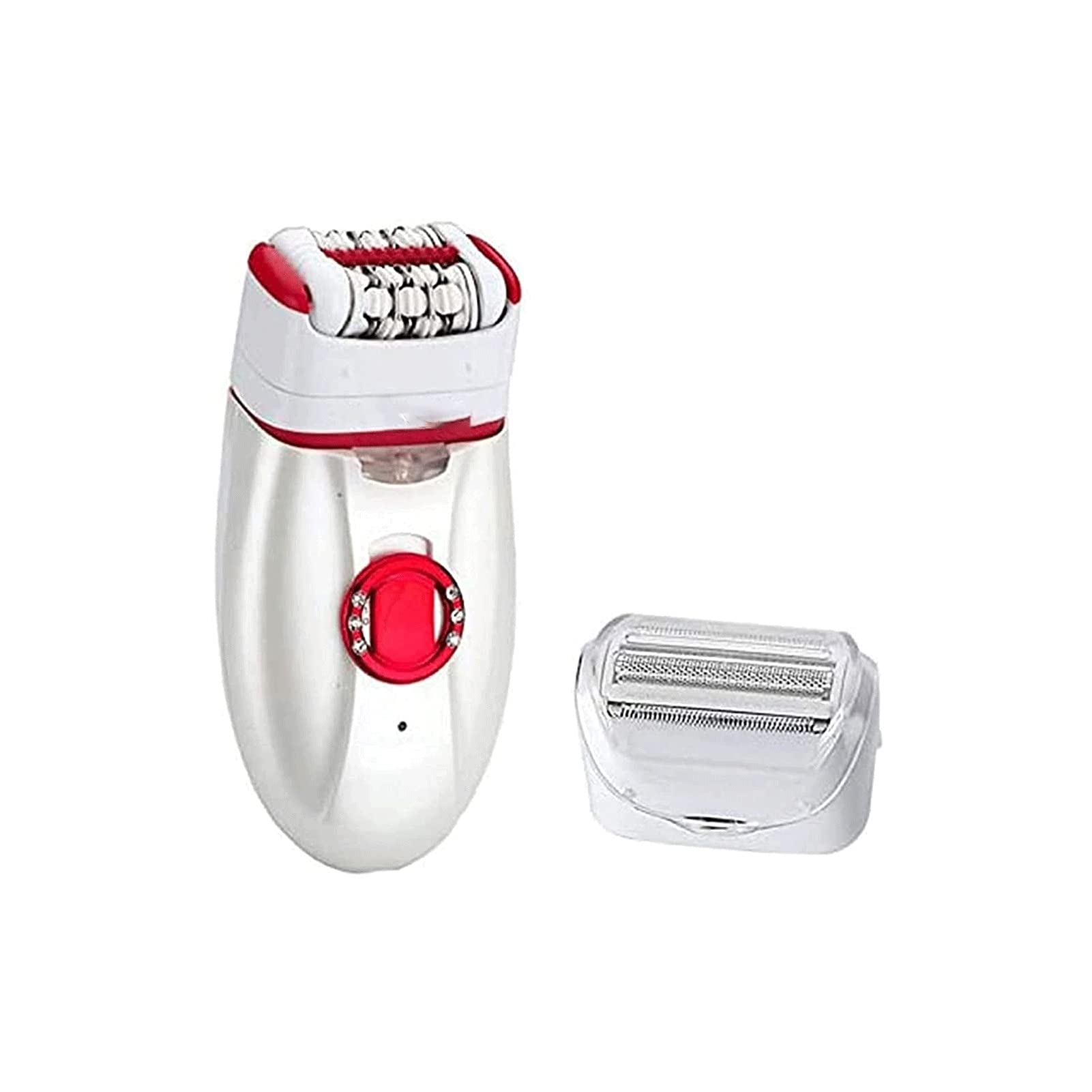 Best Painless Epilator for Women - Cordless Electric Hair Removal Device with Epilator & Shaver Heads | Portable for Legs, Underarms, Bikini Line & Face | Smooth Skin at Home or Travel