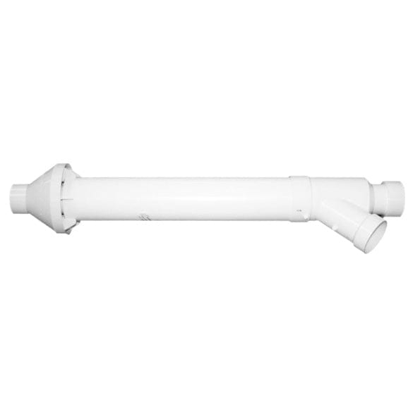 Diversitech 3 Inch HVAC Vent Pipe - Horizontal or Vertical Concentric Vent Kit for Furnace & Water Heater Exhaust | Durable Metal Construction for Home & Commercial Use