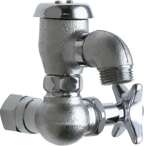 Chicago Faucets 998-633RCF Inside Sill Fitting with Body Drain Plug - Durable Commercial Bathroom Fixture for Hospitals, Schools & Office Buildings