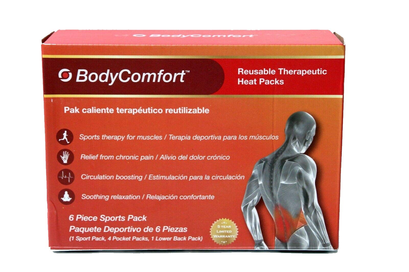 Therapeutic Reusable Heating Pads for Back Pain Relief - Hot & Cold Therapy for Muscle Soreness, Arthritis, and Menstrual Cramps - Perfect for Home, Office, and Travel Use