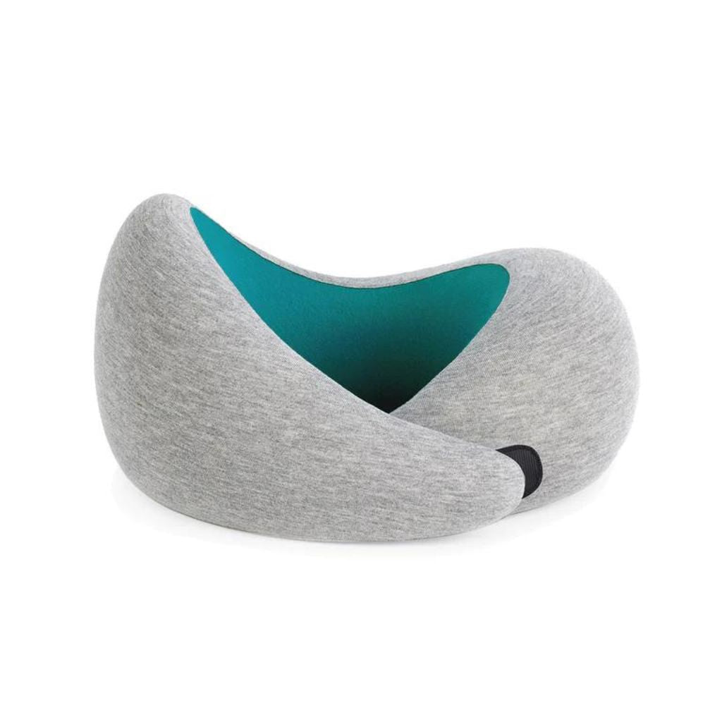OstrichPillow Go Neck Pillow - Midnight Blue - Travel & Airplane Comfort Support for Sleeping - Perfect for Flights, Road Trips & Office Naps