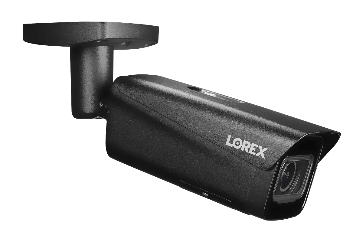Lorex 4K 8TB Wired NVR Security System with 32 Camera Capacity & 4 Smart IP Bullet Cameras - Motorized Varifocal Lens, Vandal Proof, 30FPS Recording for Home & Business Surveillance