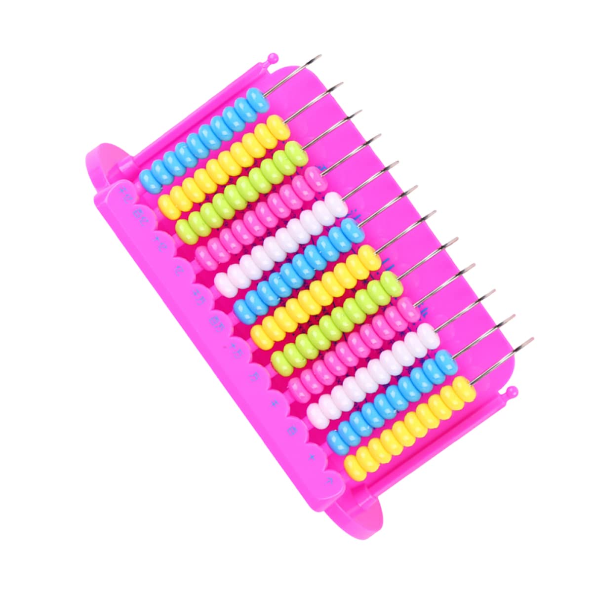 ULTECHNOVO 12-Rod Chinese Abacus for Kids - Math Learning Tool, Counting & Arithmetic Educational Toy | Perfect for Homeschooling, Classroom & Early Childhood Development