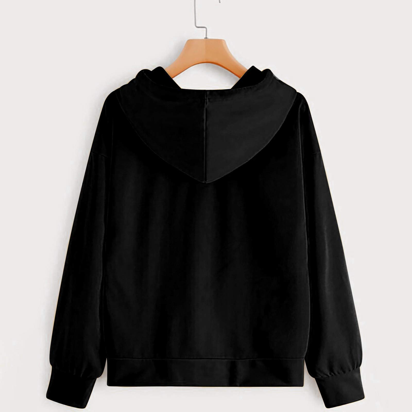 Namayuj Women's Cute Dandelion Graphic Sweatshirt - Casual Long Sleeve Crewneck Hoodie with Drawstring - Lightweight Pullover Top for Everyday Wear & Street Fashion