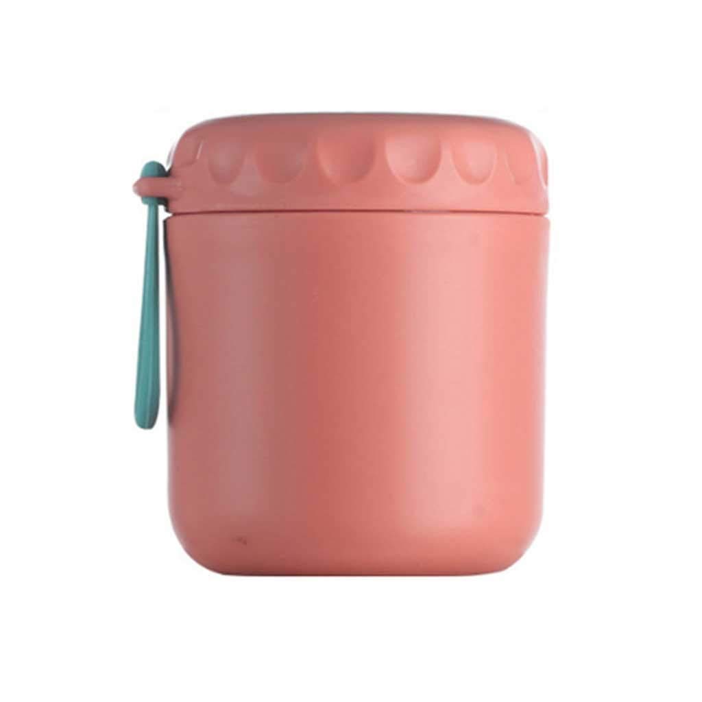 450ML Stainless Steel Vacuum Insulated Lunch Box - Thermal Food Container for School, Work & Picnics | Bento Box & Soup Cup | Keeps Meals Hot/Cold for Hours (Color: Blue)