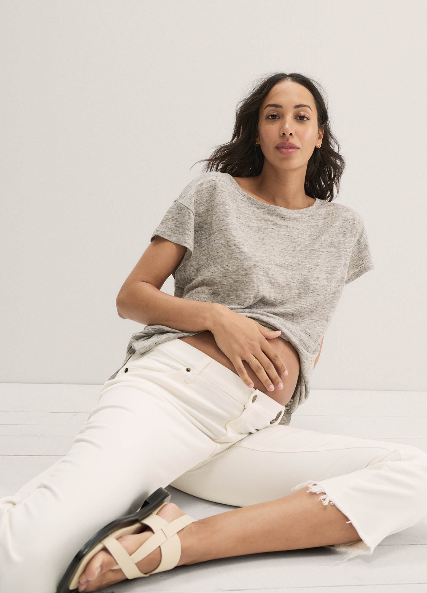 Best Stretchy Maternity Jeans for Pregnant Women - Comfortable High Waist Denim Pants for Pregnancy & Postpartum - Perfect for Work, Casual Wear & Everyday Comfort