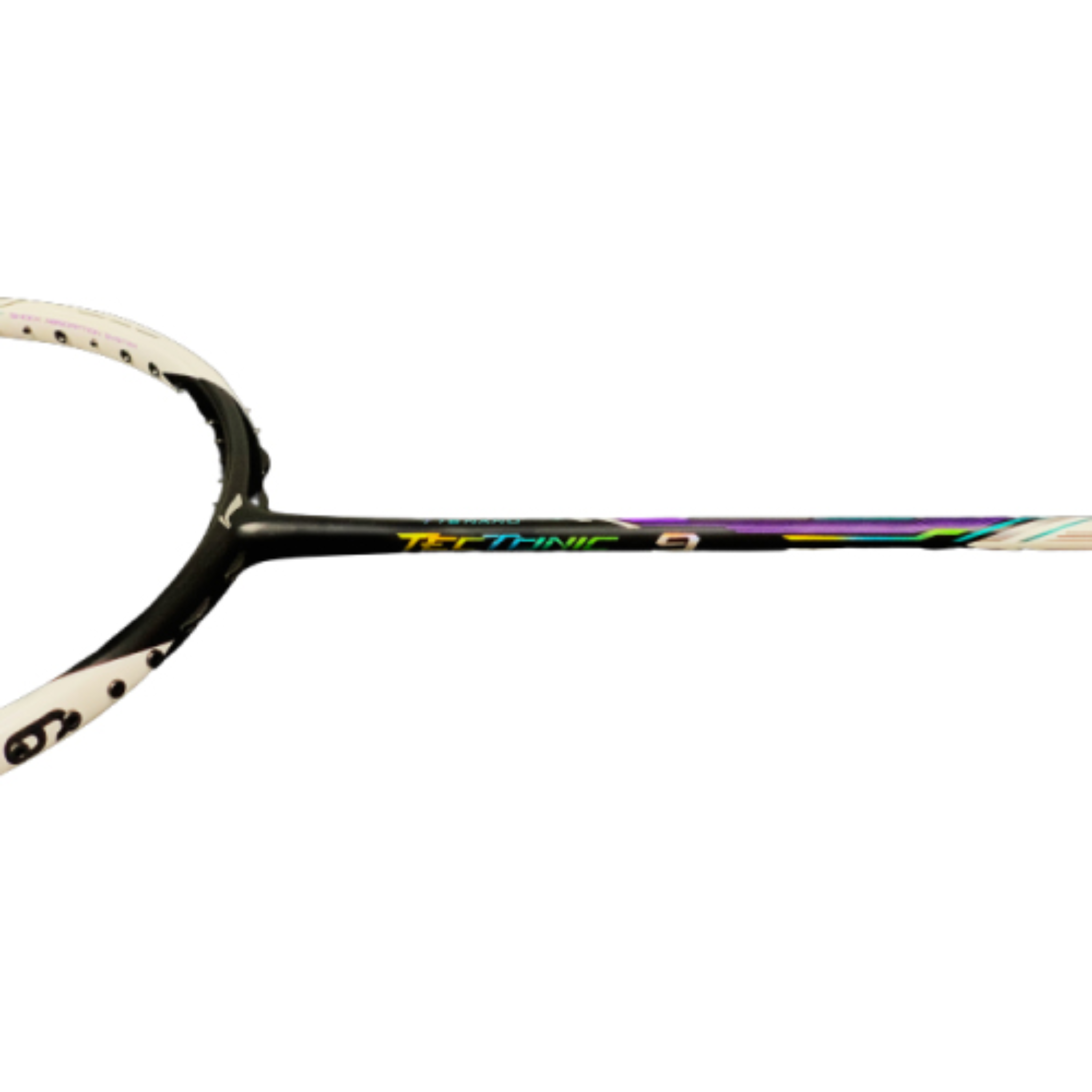 Li Ning Tectonic 9 Unstrung Badminton Racket AYPR134 5U - Lightweight Professional Badminton Racquet for Competitive Play & Training