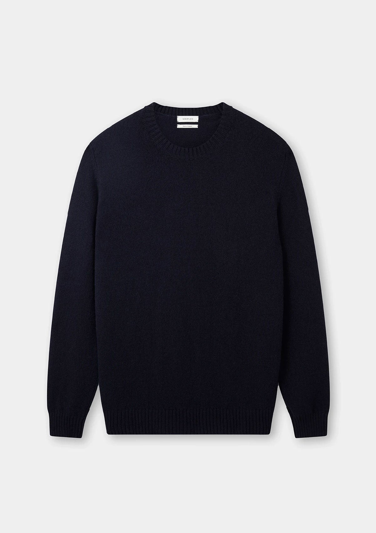 Premium Navy Blue Cashmere Sweater for Men - Soft & Warm Crew Neck Pullover - Perfect for Winter, Office & Casual Wear