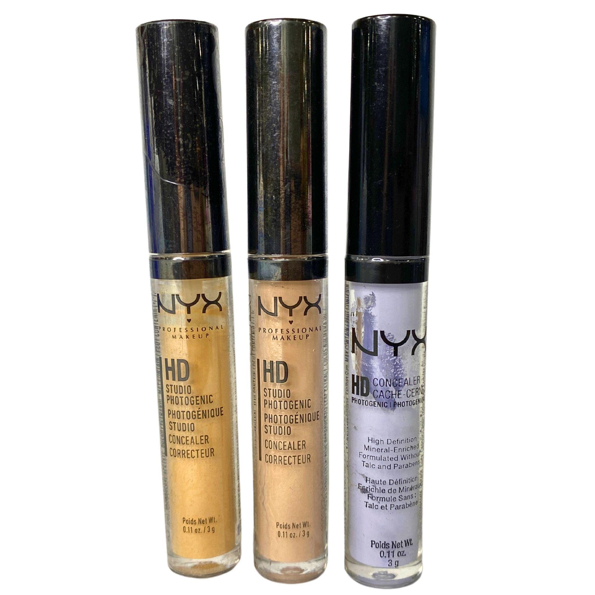 NYX HD Studio Photogenic Concealer 0.11oz (75 Pcs Bulk) - Full Coverage Liquid Concealer for Dark Circles, Blemishes & Imperfections - Perfect for Makeup Artists, Beauty Salons & Professional Use