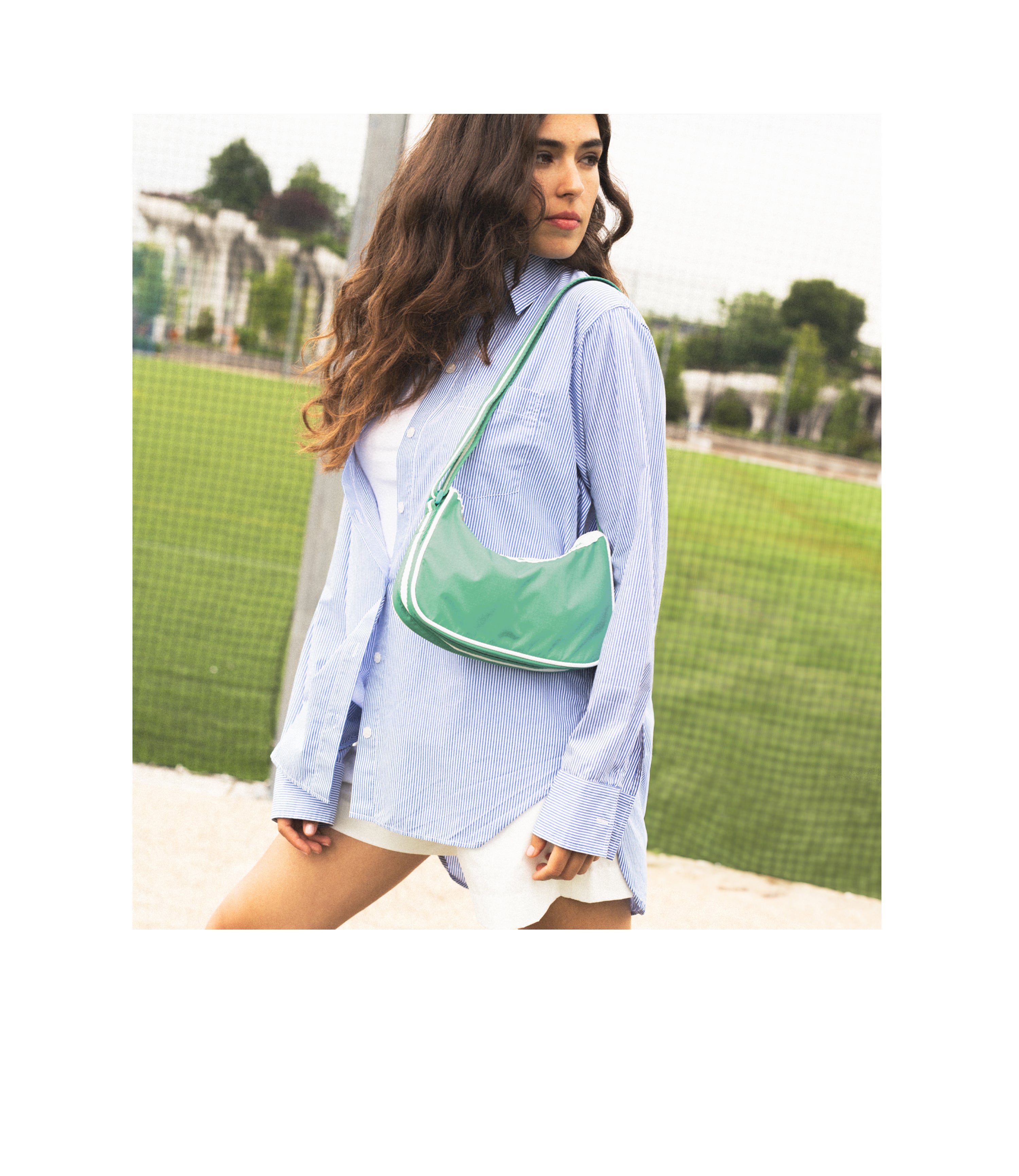 Mini East/West Shoulder Crossbody Bag for Women - Stylish & Compact Purse for Everyday Use, Travel, and Shopping
