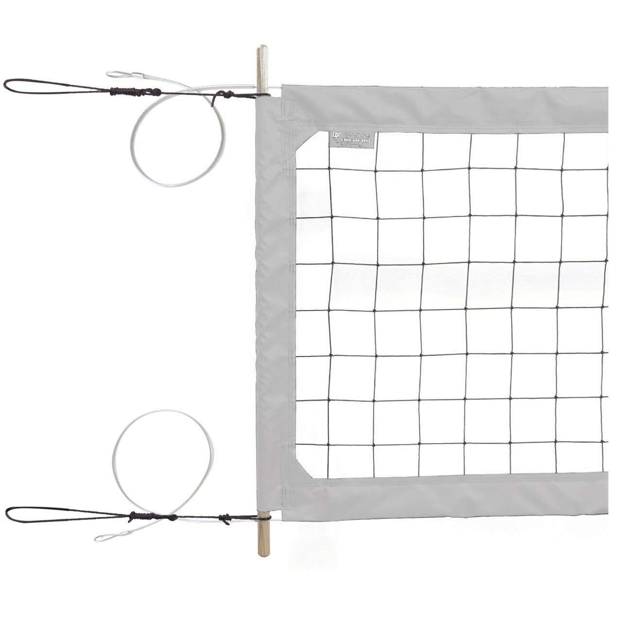 Professional Volleyball Net for Beach & Outdoor Sports - Heavy Duty Power Net for Competitive Play, Training & Backyard Games