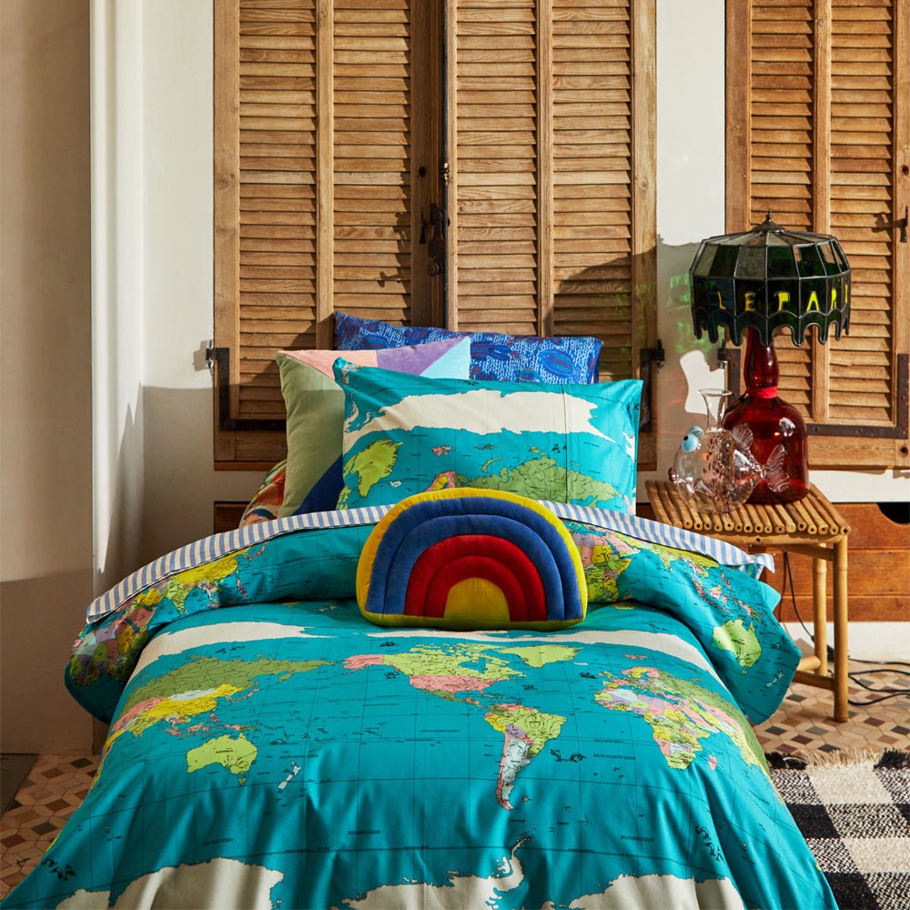 Premium Organic Cotton Single Pillowcase - Soft & Hypoallergenic Bedding for Side Sleepers - Perfect for Home, Travel & Guest Rooms