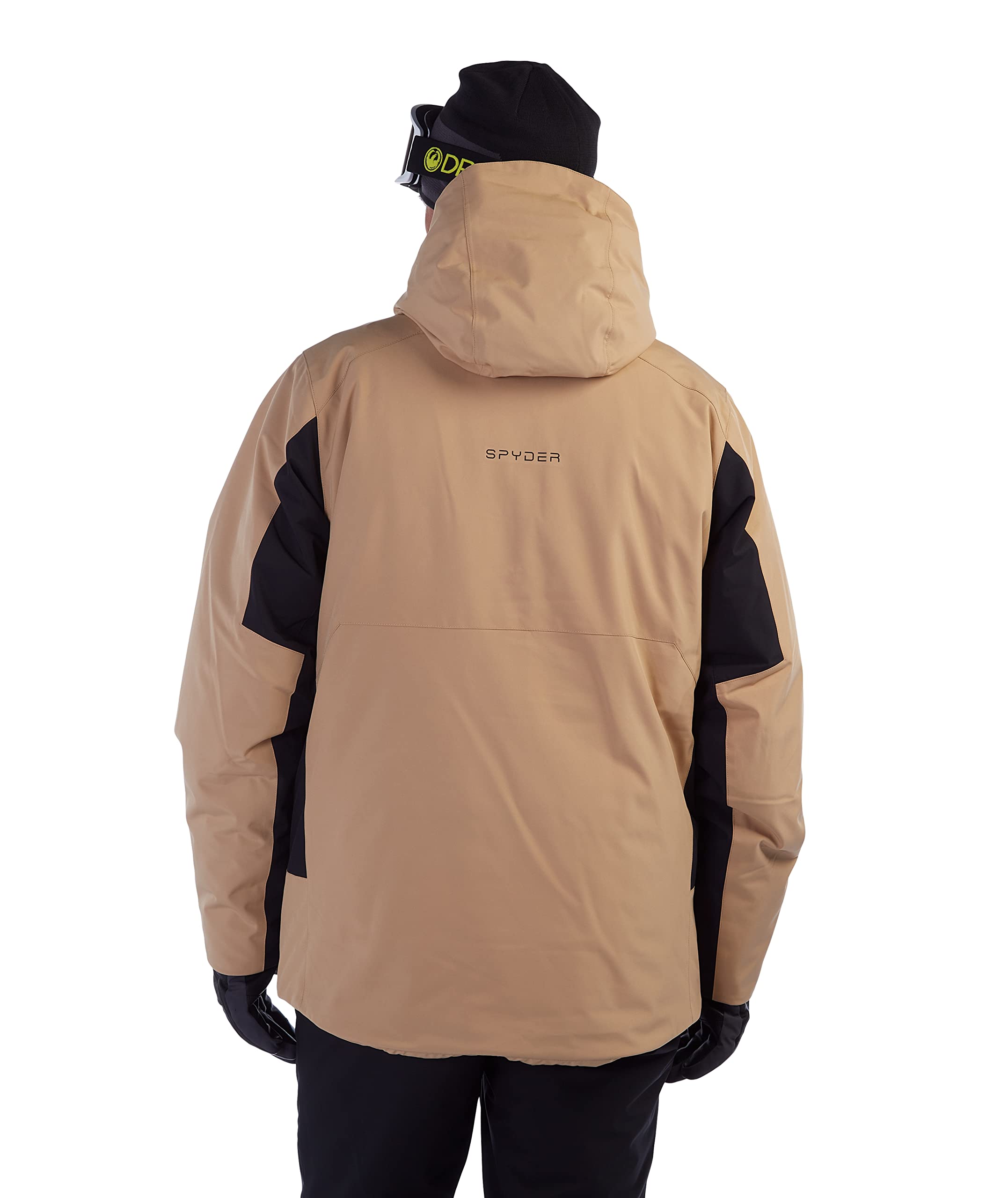 Spyder Men's Vertex Insulated Ski Snow Jacket with Hood - Waterproof Winter Coat for Skiing, Snowboarding & Outdoor Activities