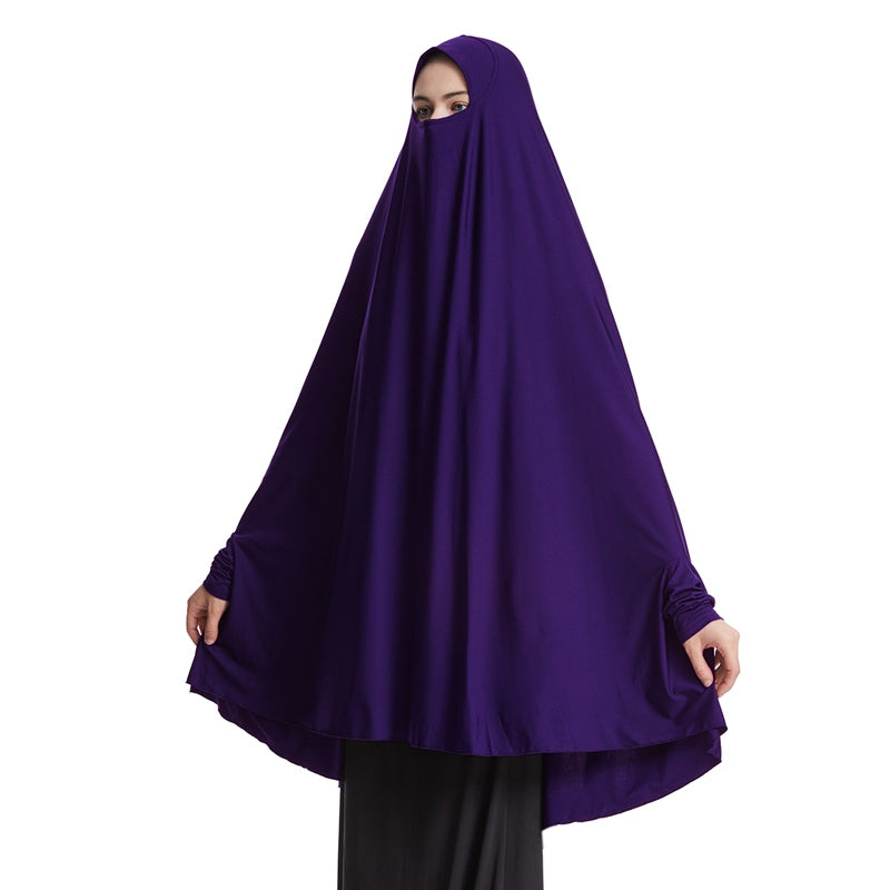 10 Color Options Long Sleeve Jilbab - Modest Muslim Prayer Dress for Women - Perfect for Daily Wear, Prayer & Special Occasions