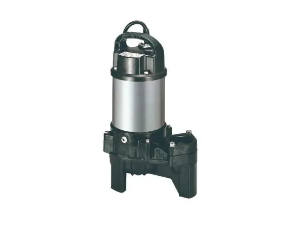 Tsurumi 50PU2.4S 0.40kW Single Phase Submersible Wastewater Pump with Vortex Impeller - 270LPM Flow Rate & 95kPa Pressure - Ideal for Sewage, Drainage, and Industrial Applications