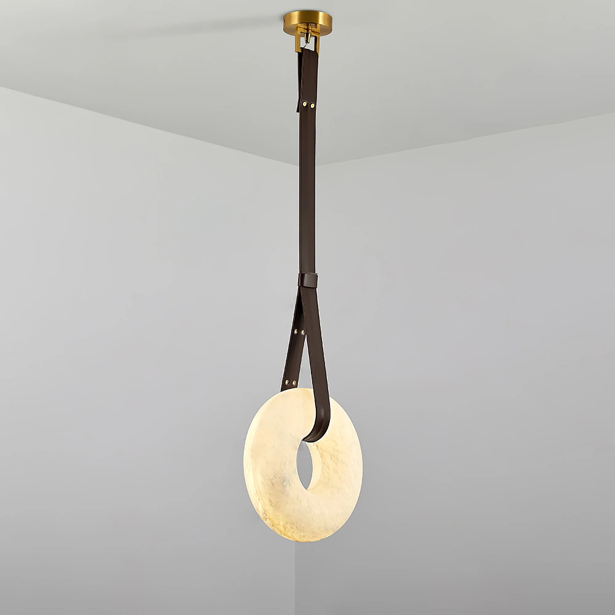 Modern Oslo Pendant Light - Scandinavian Style Hanging Lamp for Dining Room, Kitchen Island, or Living Room Decor