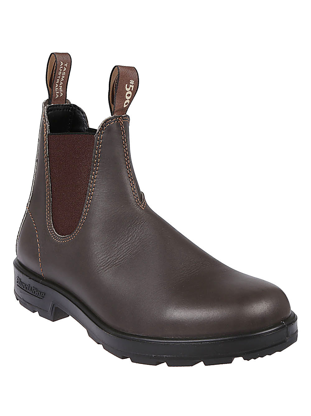 Blundstone Brown Leather Chelsea Boots for Men & Women | Comfortable Slip-On Ankle Boots | Perfect for Work, Hiking & Outdoor Activities