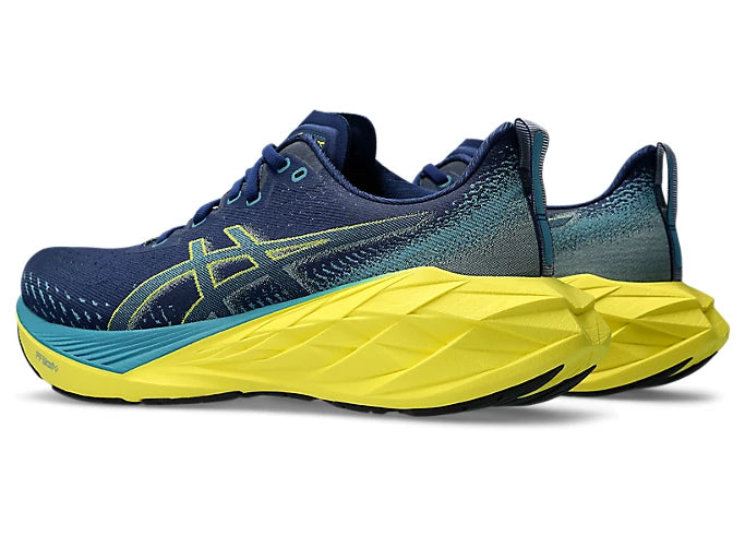 ASICS Men's NOVABLAST 4 Running Shoes - Blue Expanse/Blue Teal | Lightweight Cushioned Sneakers for Road Running, Jogging & Gym Workouts