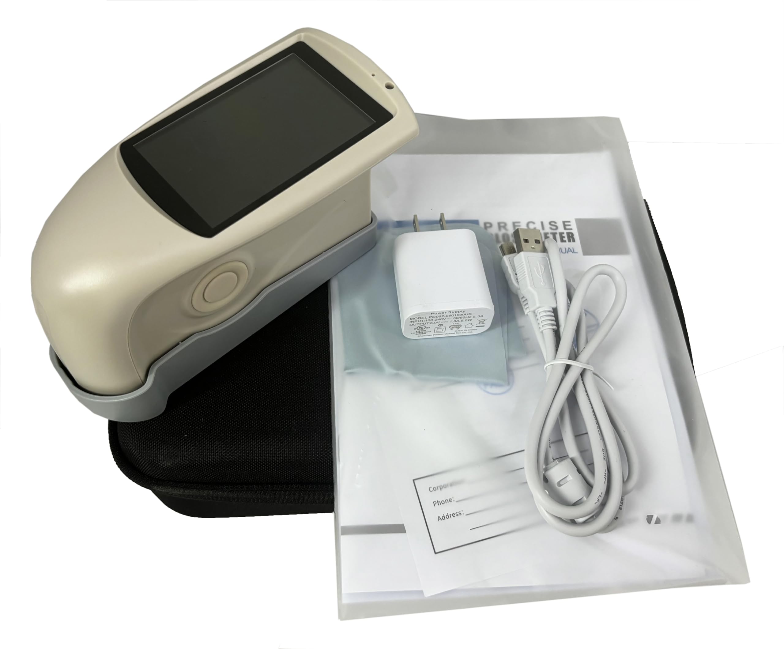 60 Degree Gloss Meter Tester - 0-200GU Measuring Range with 3.5