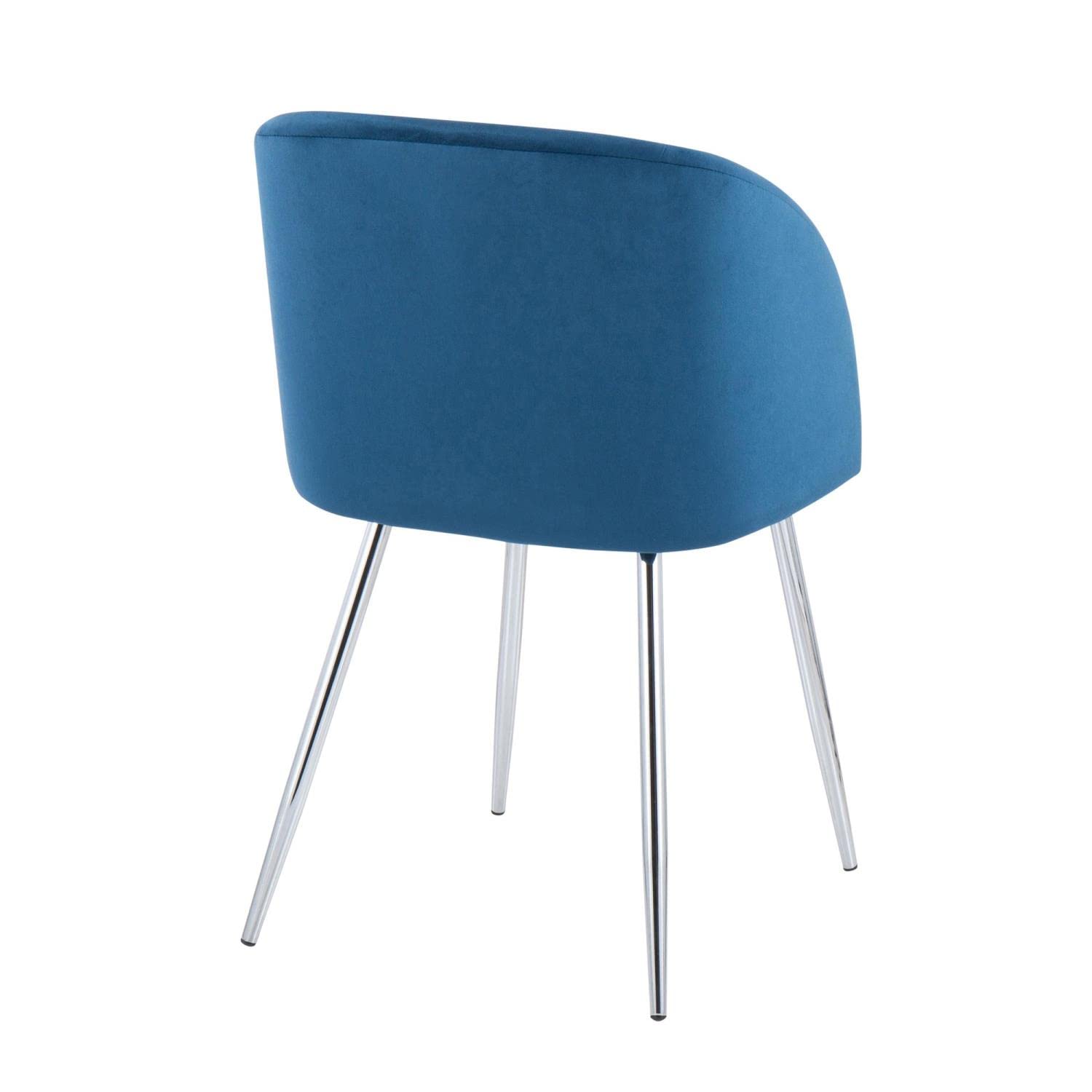 LumiSource Fran Chair - Set of 2 Modern Upholstered Dining Chairs for Kitchen Table, Comfortable Contemporary Seating for Home & Restaurant Use