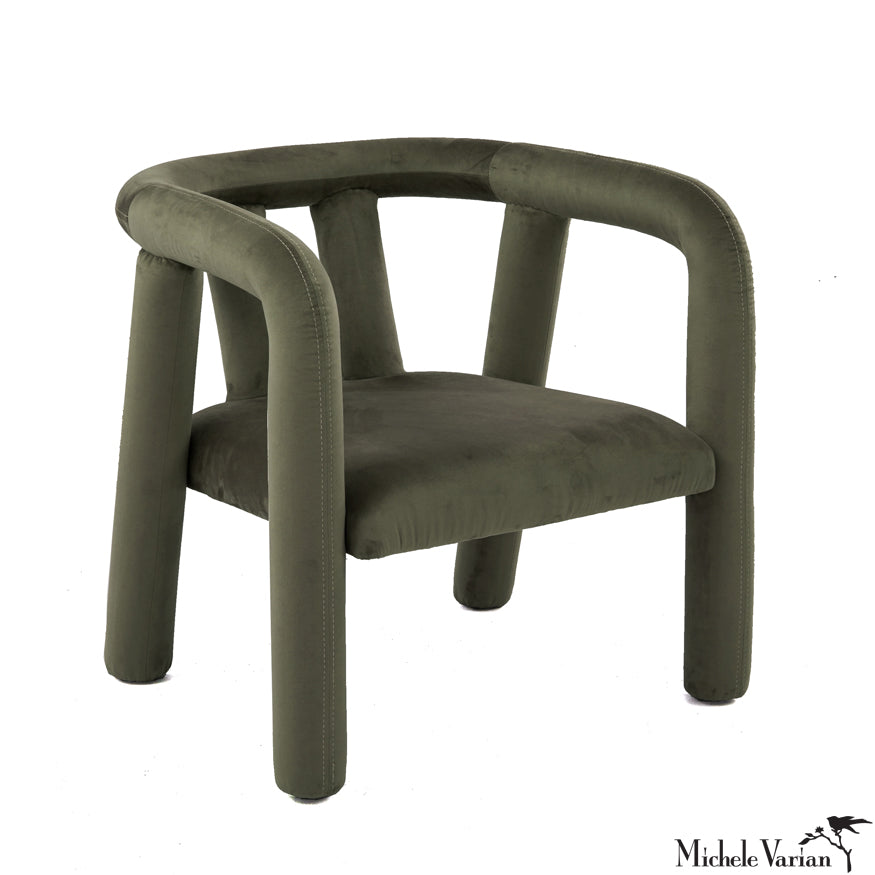 Temi Lounge Chair - Modern Comfortable Recliner in Various Colors for Living Room, Bedroom & Office Relaxation