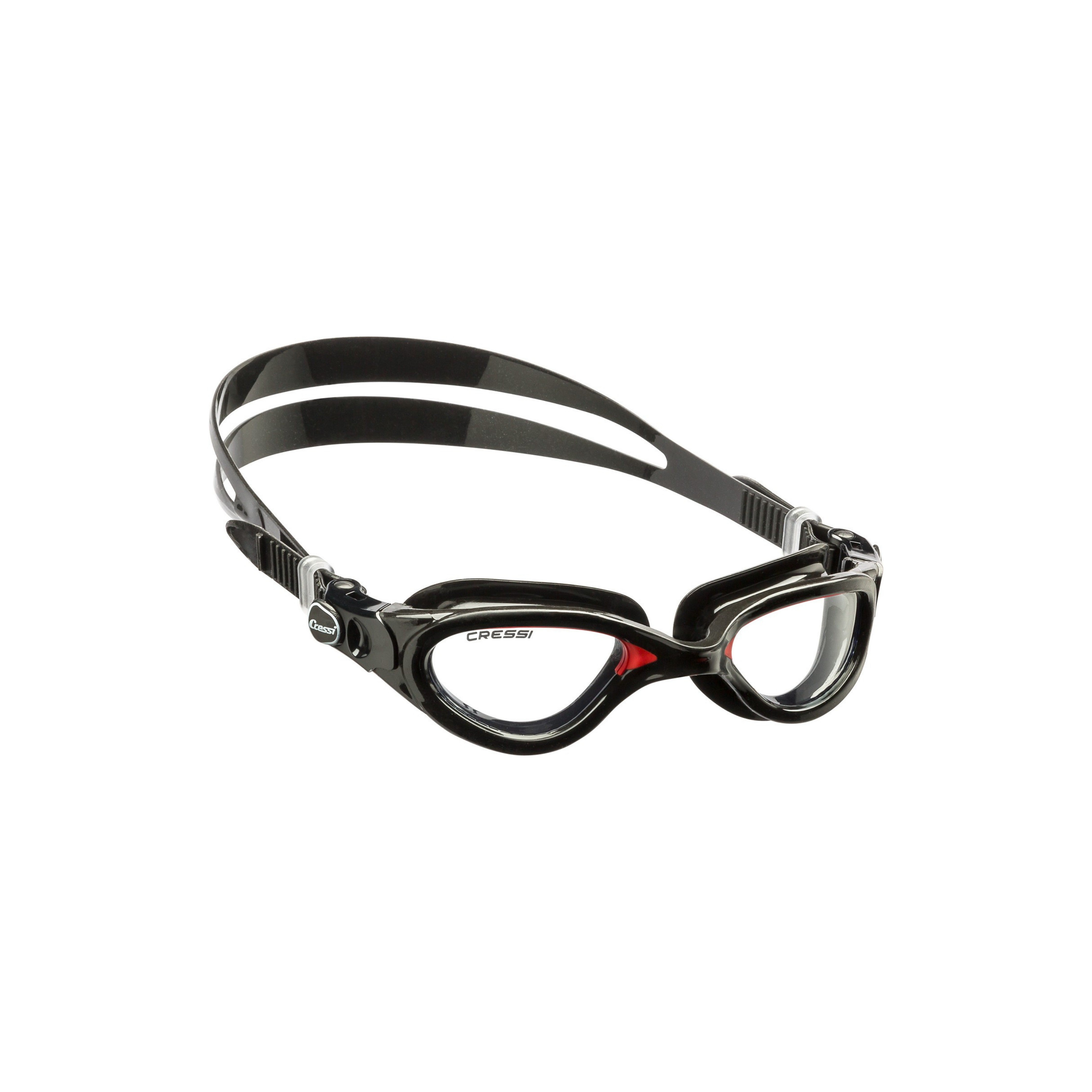 Cressi FLASH Professional Swim Goggles for Adults - Anti-Fog UV Protection Swimming Goggles - Perfect for Lap Swimming, Triathlon Training & Open Water Swimming